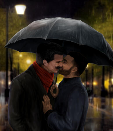 After a Kiss in the Rain