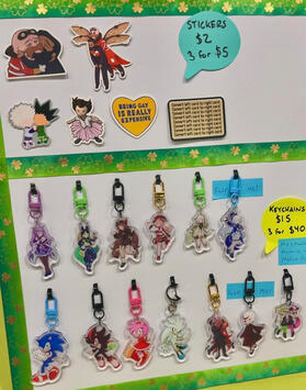 Charms + Stickers